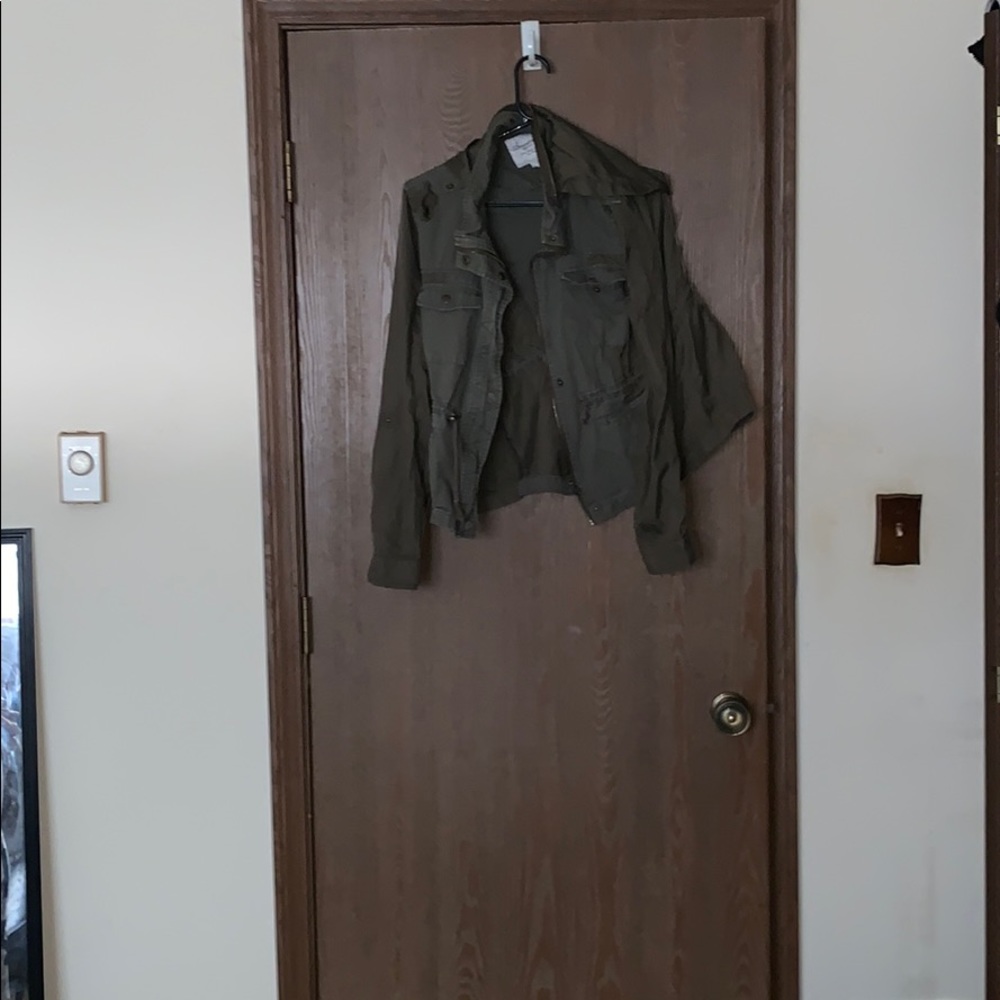 Olive green jacket